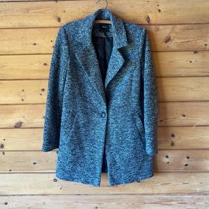 Grey Woven Blazer